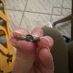 Silver Solitaire Gemstone Ring